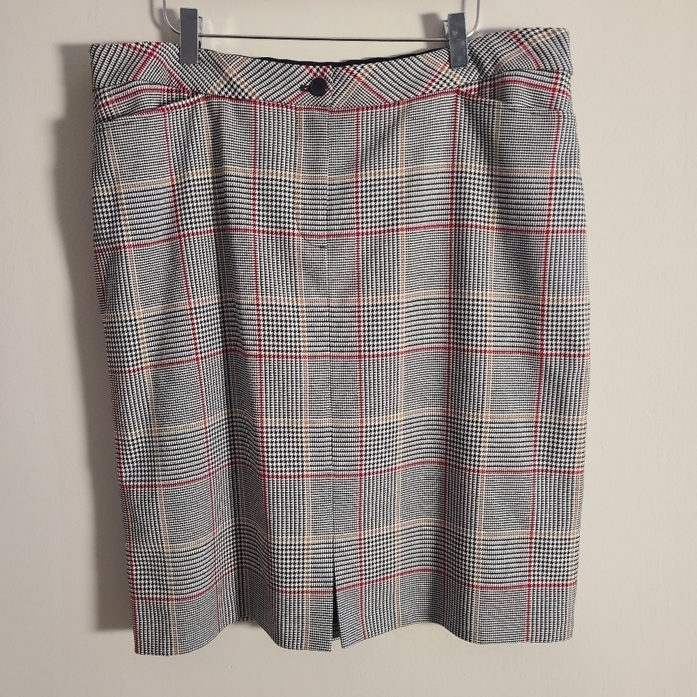 Betty Barclay houndstooth pencil‎ skirt